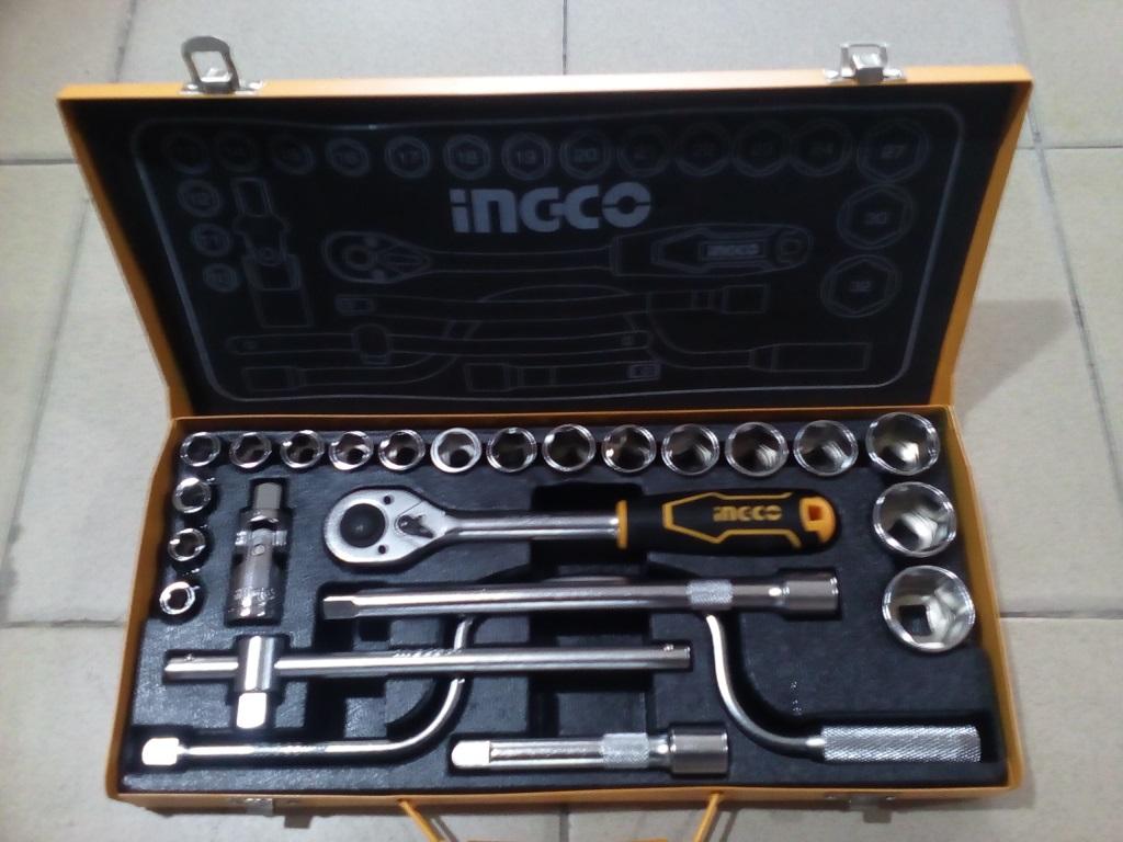 1/2" Bộ tuýp 24 chi tiết INGCO HKTS0243