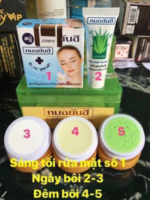 [HCM]SET TRI MỤN - DƯỠNG TRẮNG DA CỦA DR.YANHEE THÁI LAN