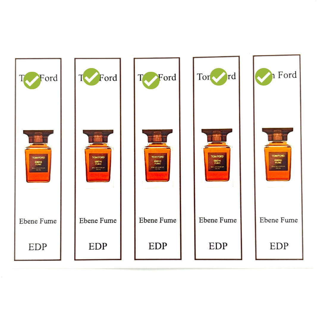 [HCMC] combo 10 tomford perfume bottle sticker for full range extract bottle