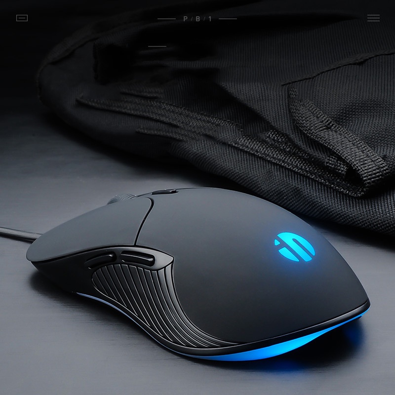 Gaming mouse inphic pb1p / pw1, k1,2,3 / type mp1, chuột máy tính chơi game dây usb, có đèn led 7 màu