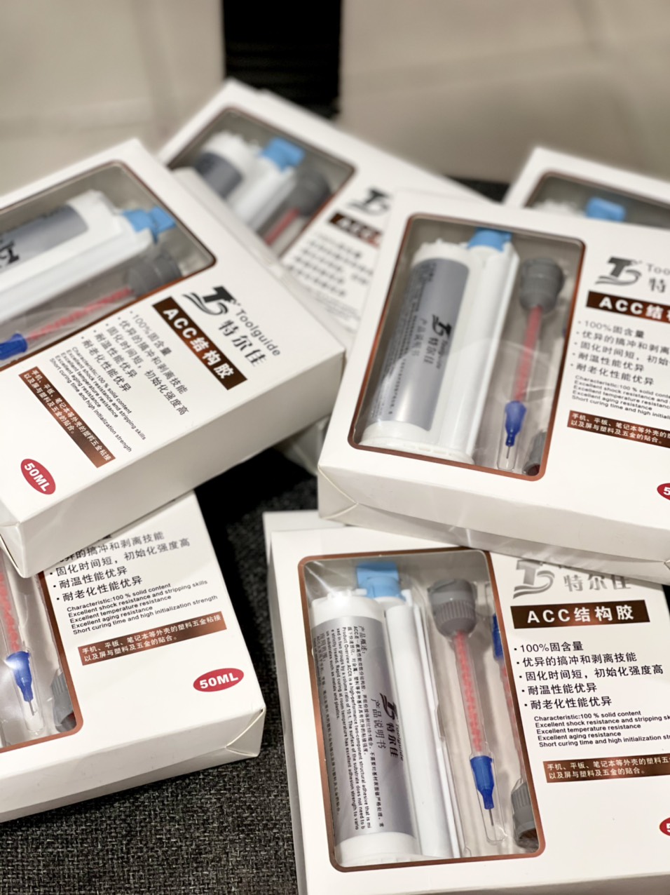 Keo 2 thành phần cao cấp Devcon 50ml, kèm 5 đầu trộn keo