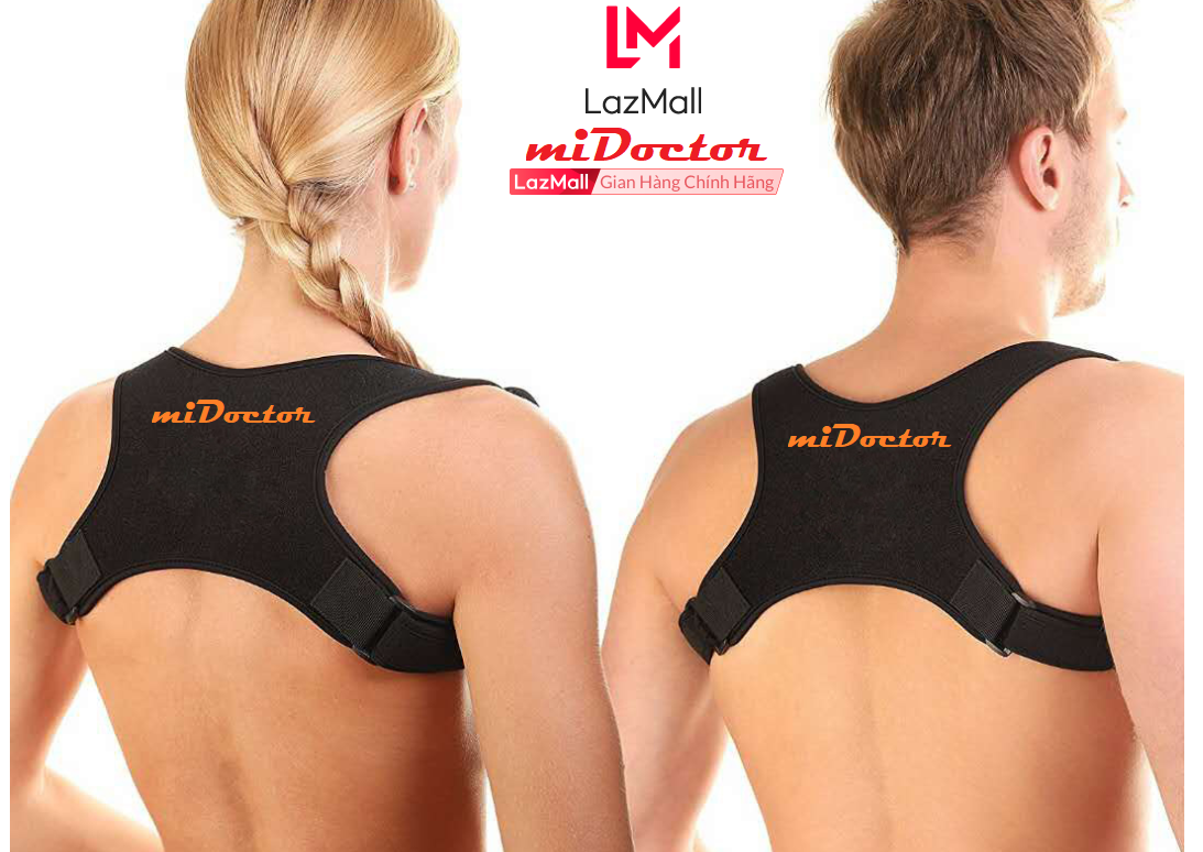 Đai Chống Gù Lưng Người Lớn, Đai Chống Gù Lưng Cho Nam Và Nữ - Chính Hãng miDoctor