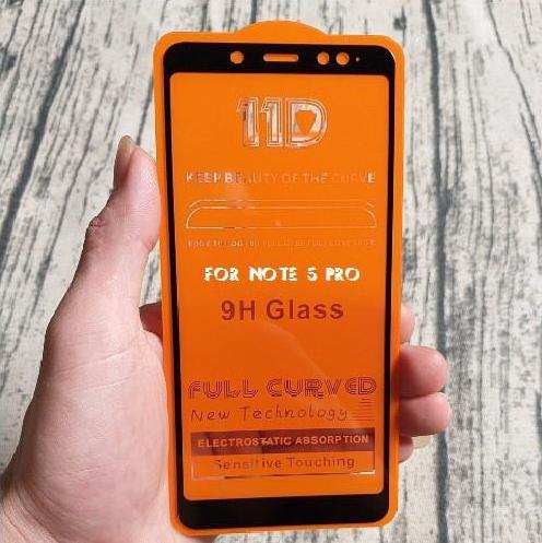 Xiaomi redmi note 5/note 5 pro cường lực full 11d , full keo thế hệ mới tặng keo hở mép