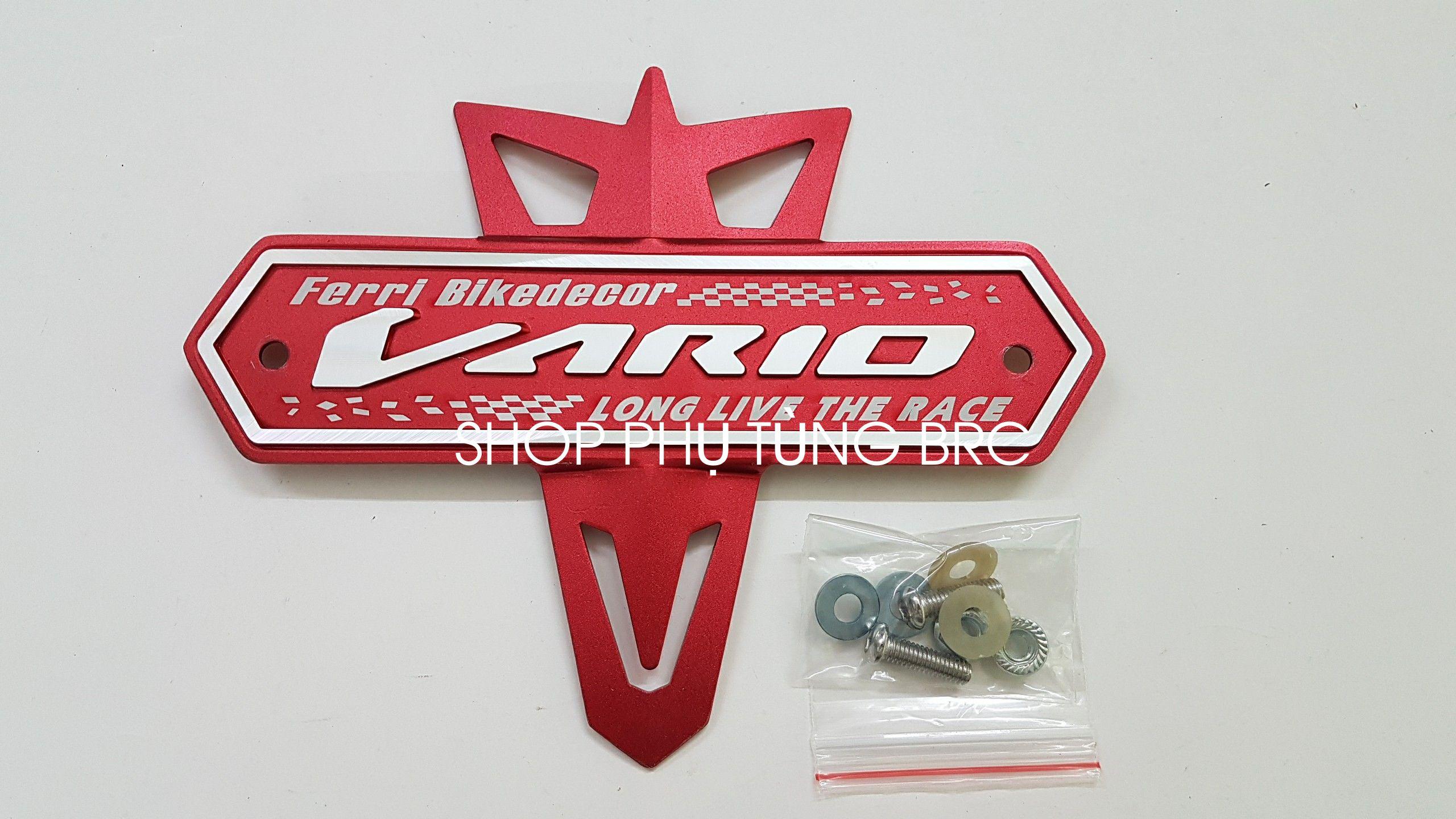 Bảng tên xe VARIO nhôm màu