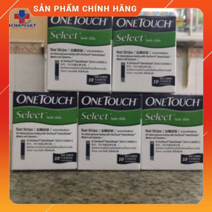 Que Thử Đường Huyết Onetouch Select [10Que]