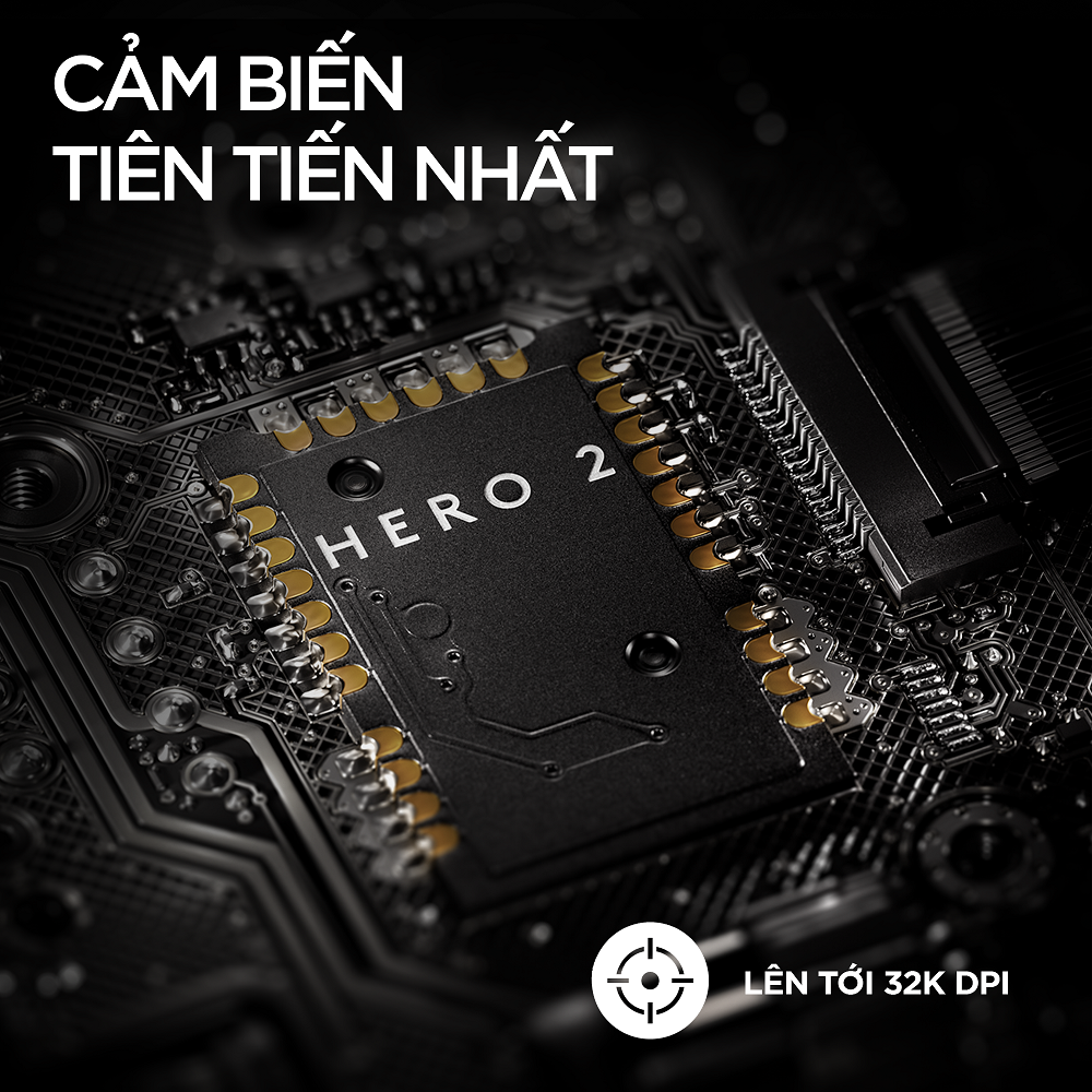 [Siêu sale 10.7- Giảm 40%]Chuột gaming Logitech G PRO X SUPERLIGHT 2 Lightspeed - Nhẹ 60g, Switch LightForce, Cảm biến Hero 2, DPI 32K