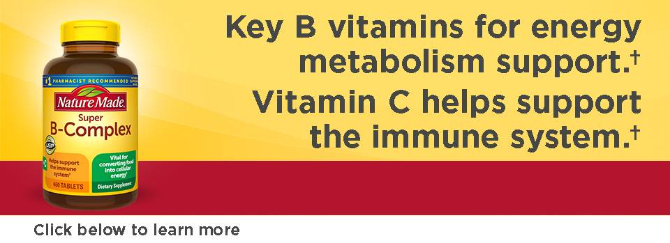 [HCM]Viên bổ sung vitamin B Nature Made Super B-Complex 460 Tablets