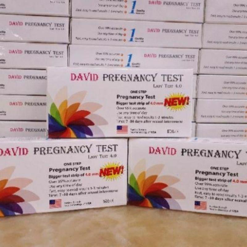 Bộ 10 Que thử thai David prenancy test ( che tên sp khi giao hàng)