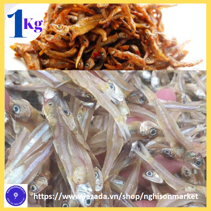 Cá Cơm ( Cá trỏng) Khô Nắng 1kg