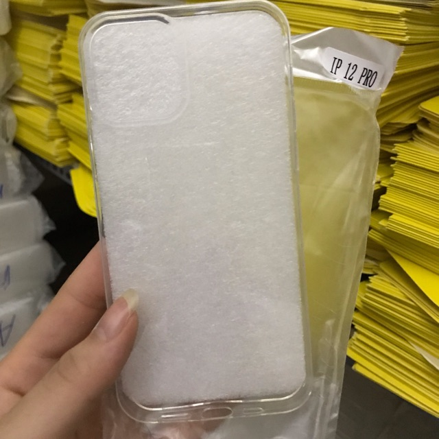 Ốp Lưng Silicon IP 12 Pro 6.1 Inch Trong Suốt