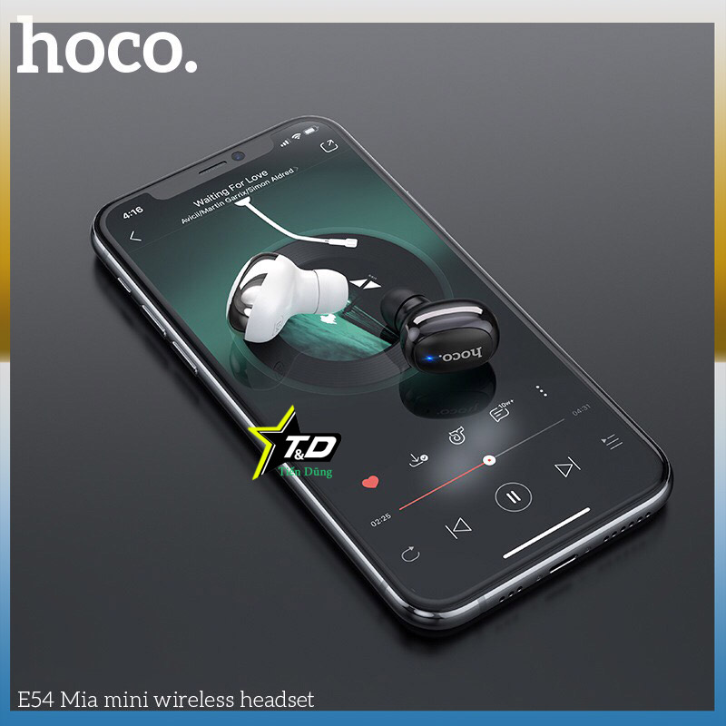 Tai nghe bluetooth không dây Hoco E54 Mini loại nhét tai