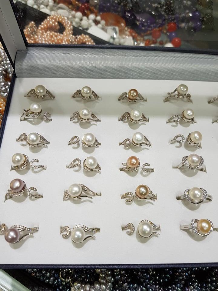 Nhẫn Bạc 925 Đính Ngọc Trai