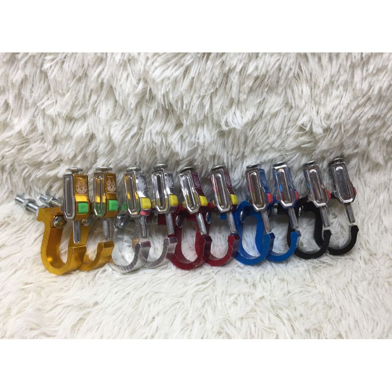 Móc Treo Đồ Xe Máy Nhôm Bấm 1 Cặp