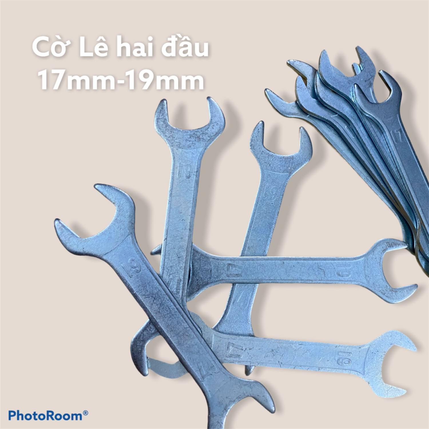 Cờ lê hai đầu miệng 17mm-19mm dài 13.5cm