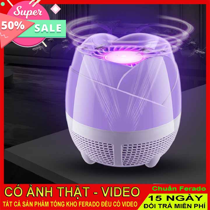 Đèn bắt muỗi - KIÊM ĐÈN NGỦ HÌNH HOA SEN