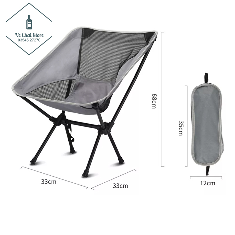 Ghế xếp gọn du lịch - dã ngoại - cắm trại