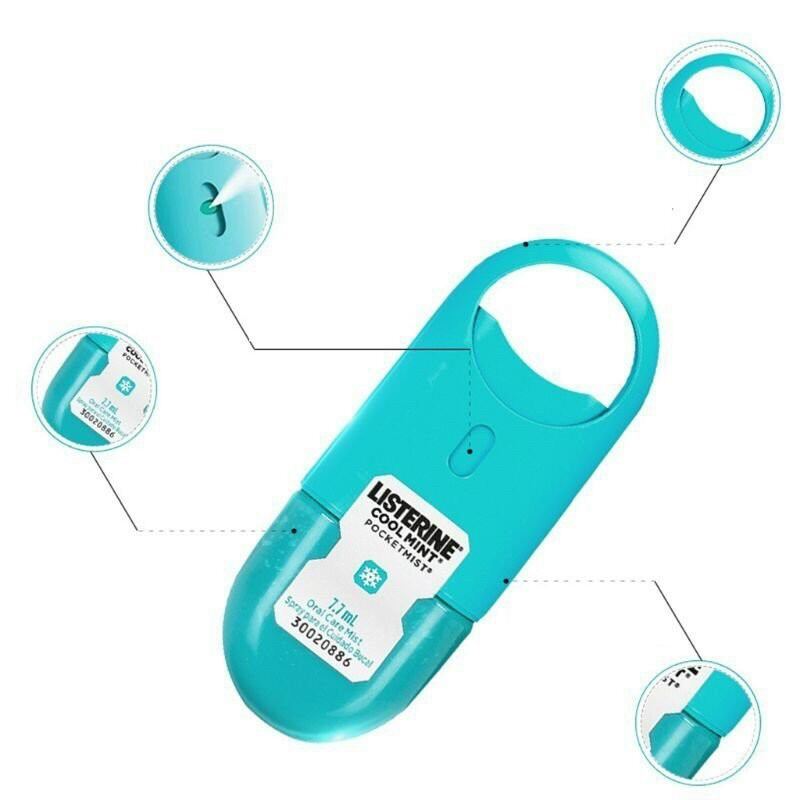 Xịt Thơm Miệng Listerine Cool Mint Hàng Mỹ