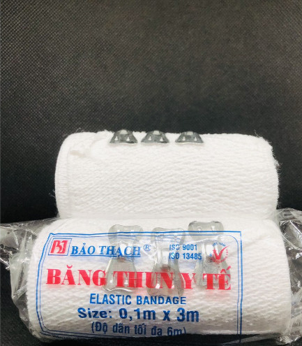 Băng thun y tế bảo thạch , 2 móc