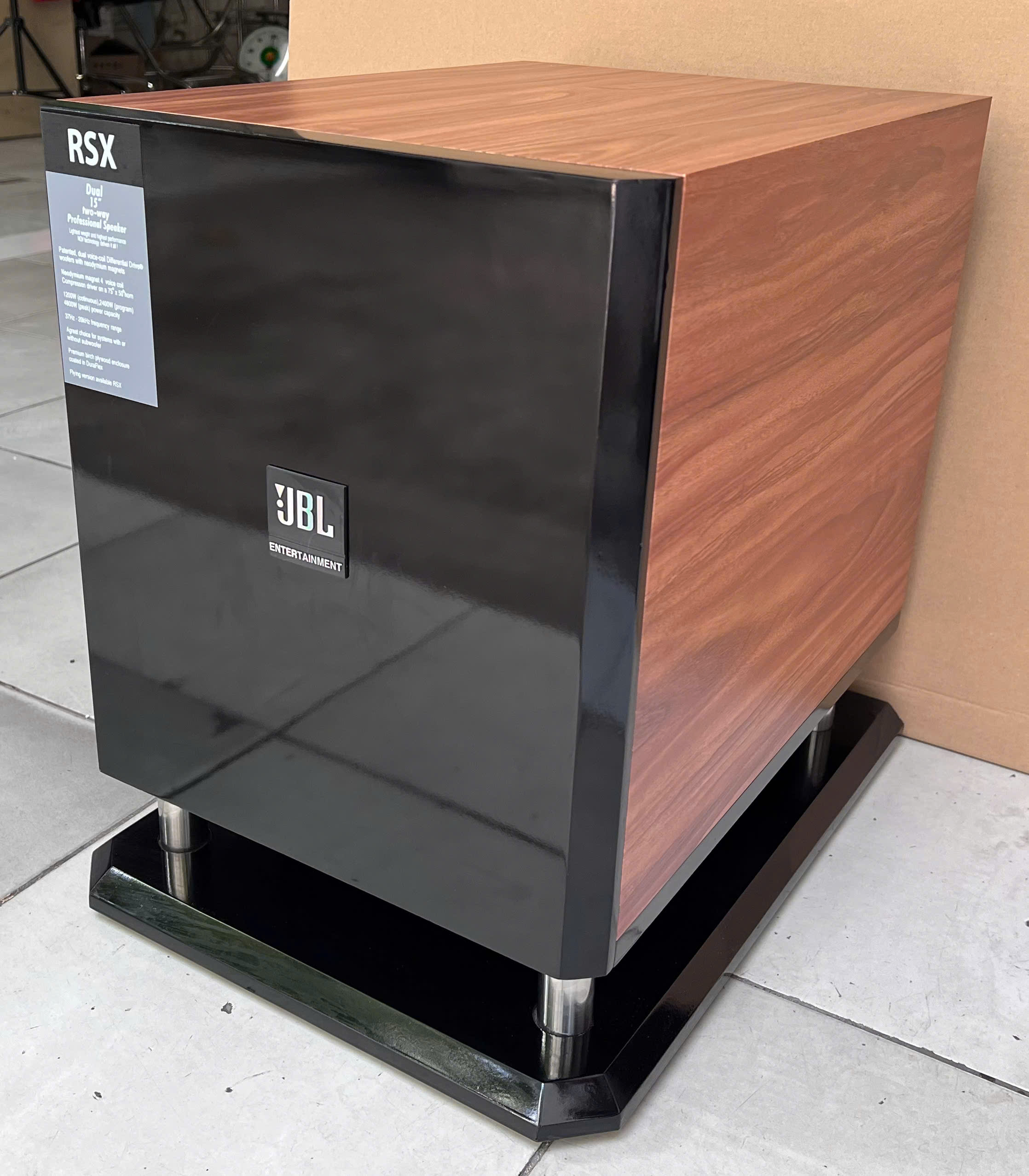 LOA SUB ĐIỆN 3 TẤC CAO CẤP JBL HÀNG MỚI HỖ TRỢ TIẾNG BASS CHO DÀN ÂM THANH KARAOKE