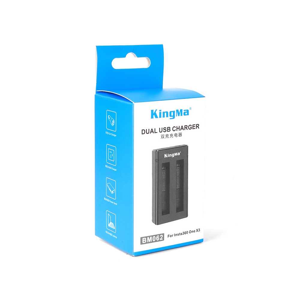 DOCK SẠC PIN INSTA360 X3 KINGMA