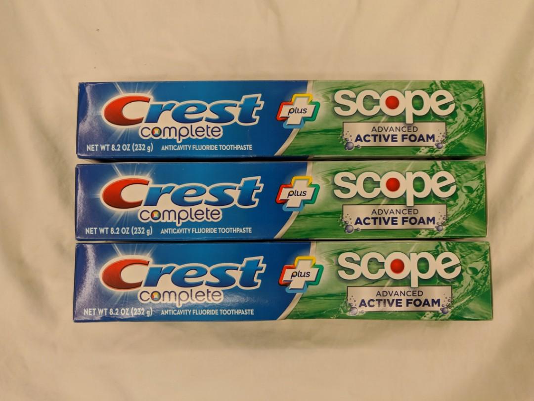 Kem đánh răng Crest Whitening Scope 232gr