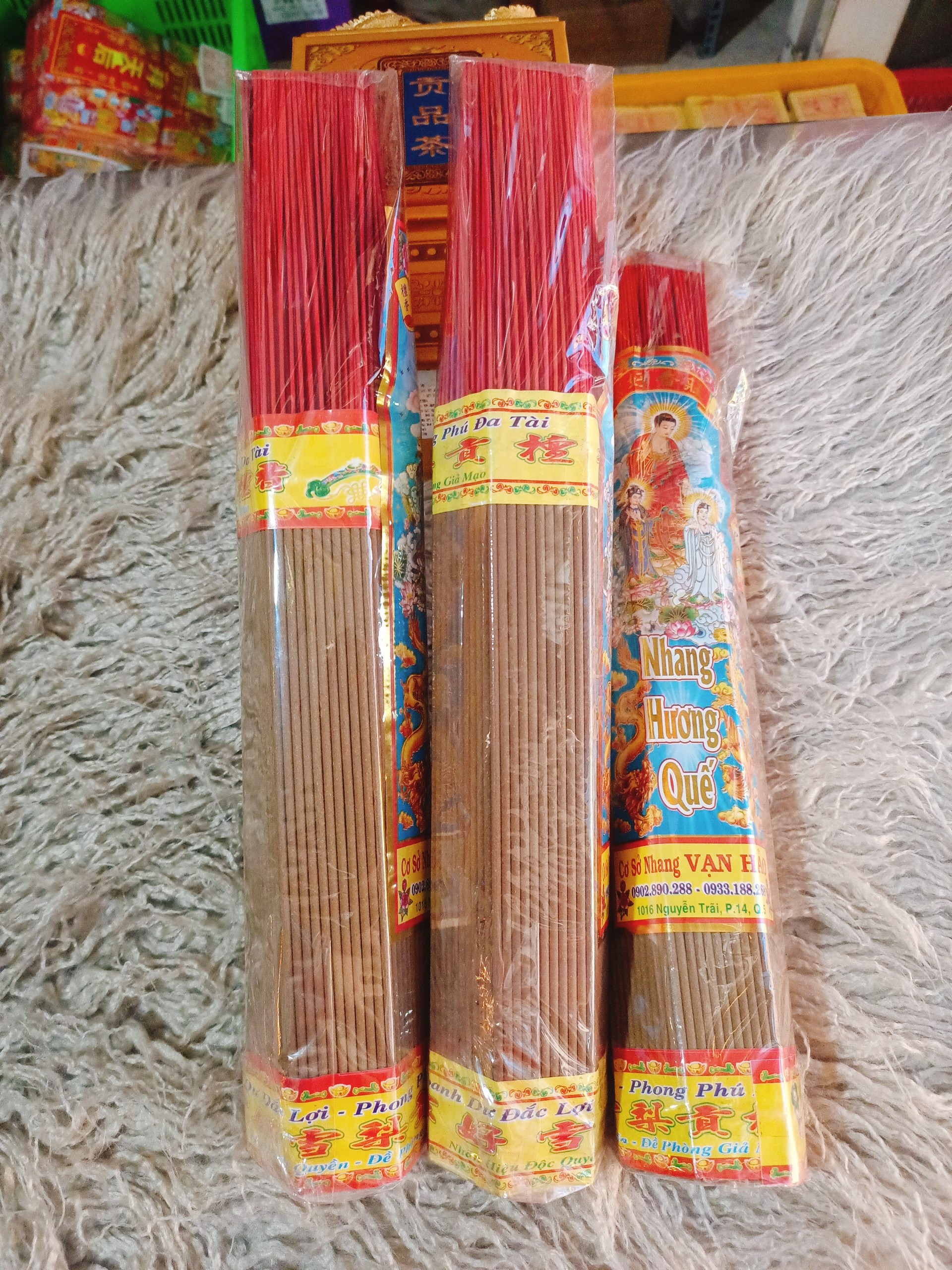 Nhang Thơm Hương Quế Vạn Hảo Size 40cm