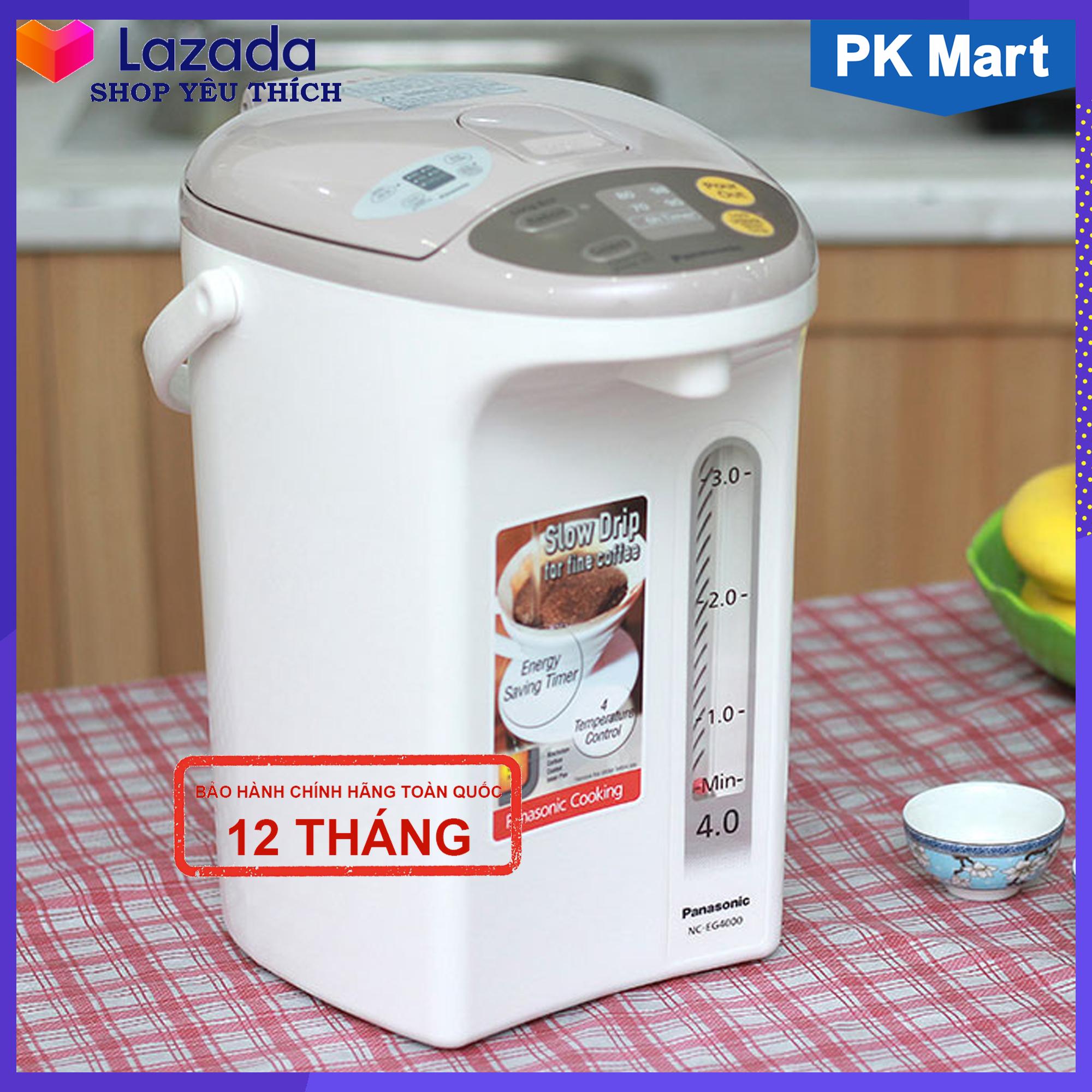 Bình thủy điện Panasonic NC-EG4000CSY 4 lít (Trắng)