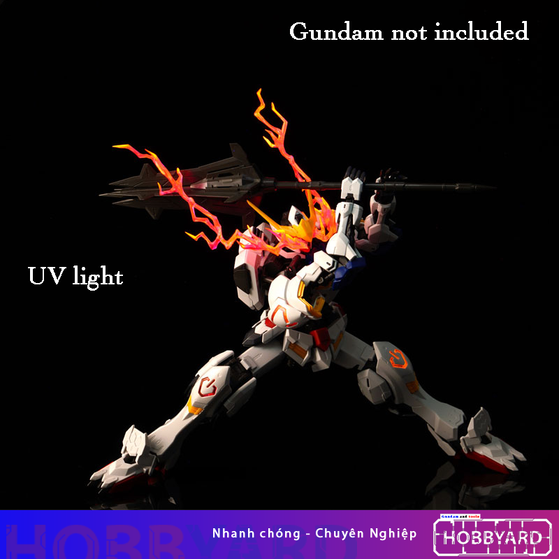 Phụ kiện mô hình - Hiệu ứng Effect lửa mắt cho MG 1/100 Barbatos / Lupus / Rex (không kèm mô hình)