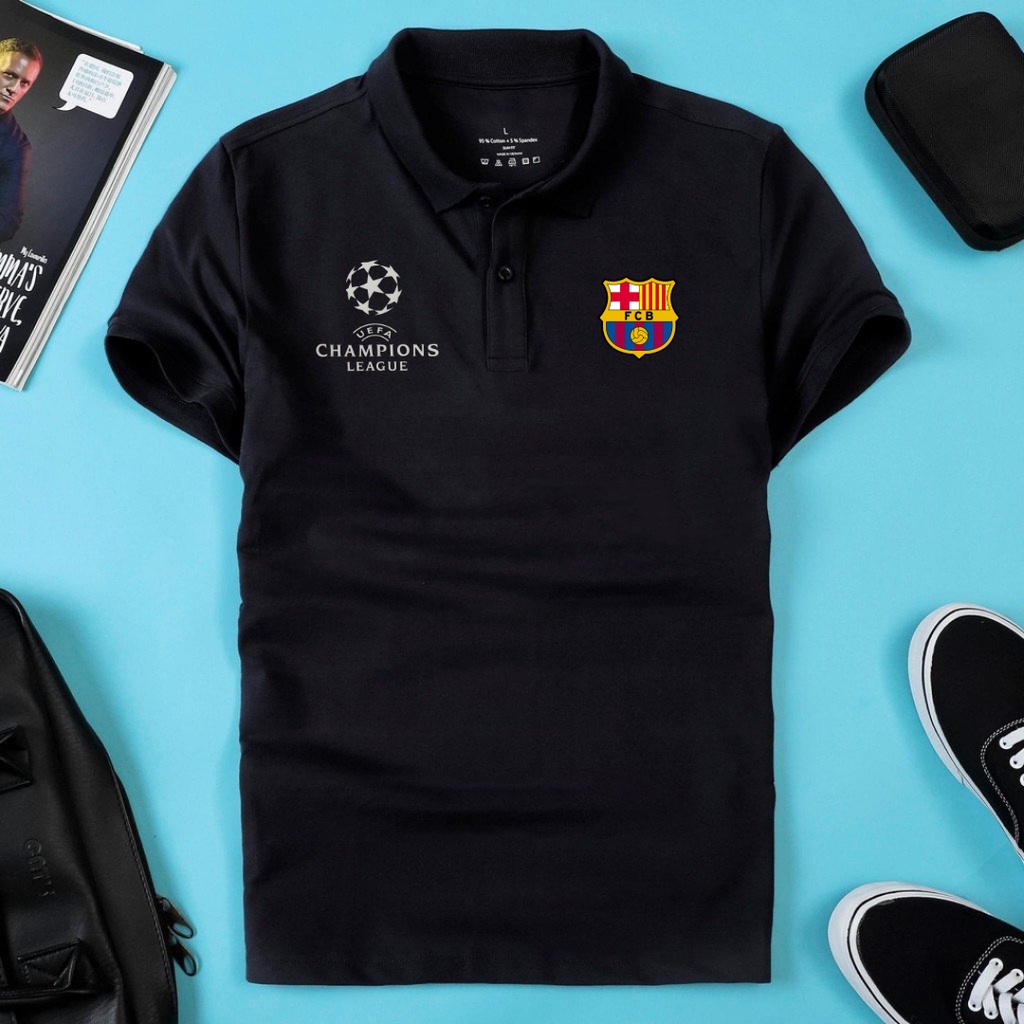 Áo Polo ngắn tay có cổ - C1 BARCA Nam Nữ Cao Cấp, cotton mát ko bông xù, trẻ trung sang trọng DiHu fashio