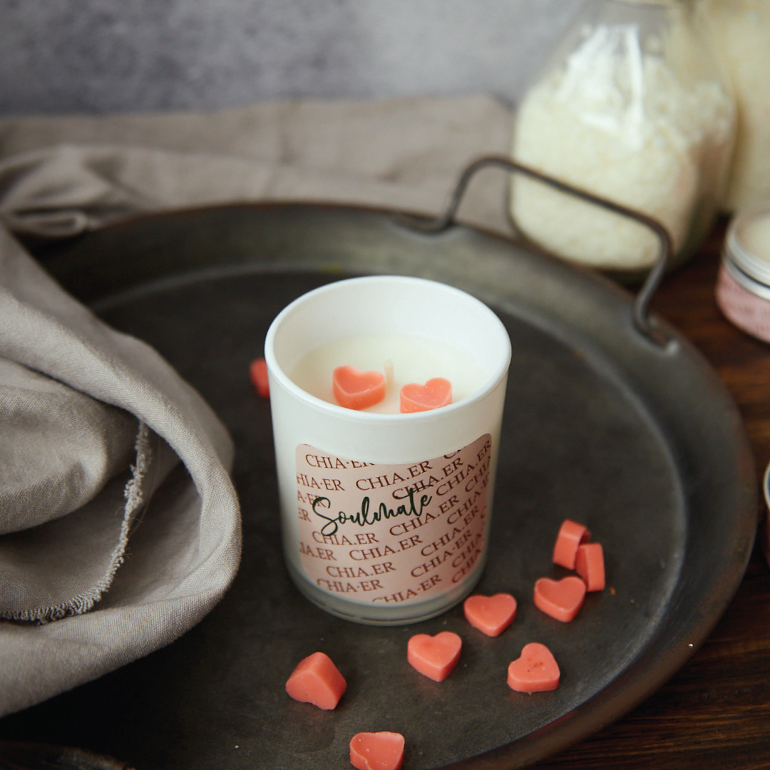 Nến thơm sáp đậu nành hương Soulmate Nến thơm Chia.kandles HANDMADE
