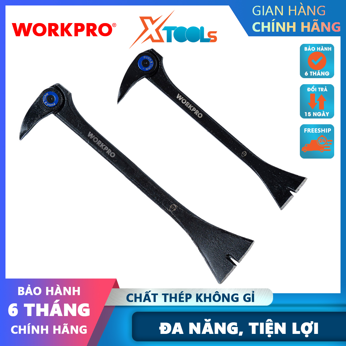 Workpro all-purpose hammer and sealing bar-wp245005