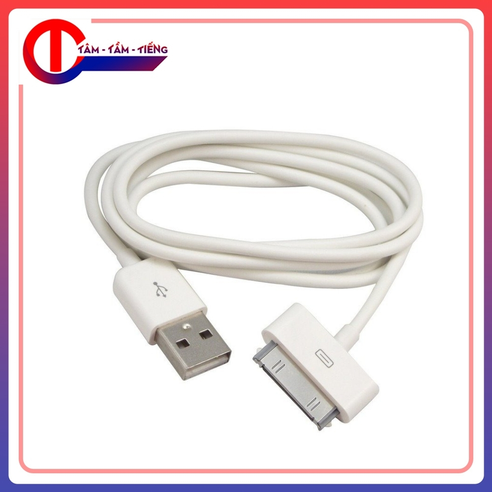 [MIỄN PHÍ VẬN CHUYỂN] Dây Cáp Sạc Iphone 4/4S Chính Hãng An Toàn Và Tiện Lợi Cho Người Sử Dụng, Tiết Kiệm Điện Năng Không Gây Cháy Nổ Điện Thoại, Dây Sạc An Toàn Và Thông Minh  – PK Thủy Cường