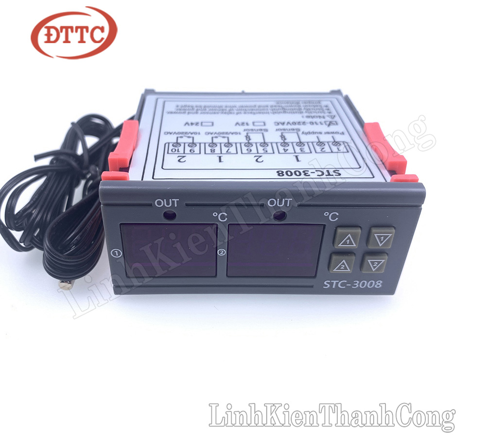 Mạch Khống Chế Nhiệt Độ STC-3008 220VAC