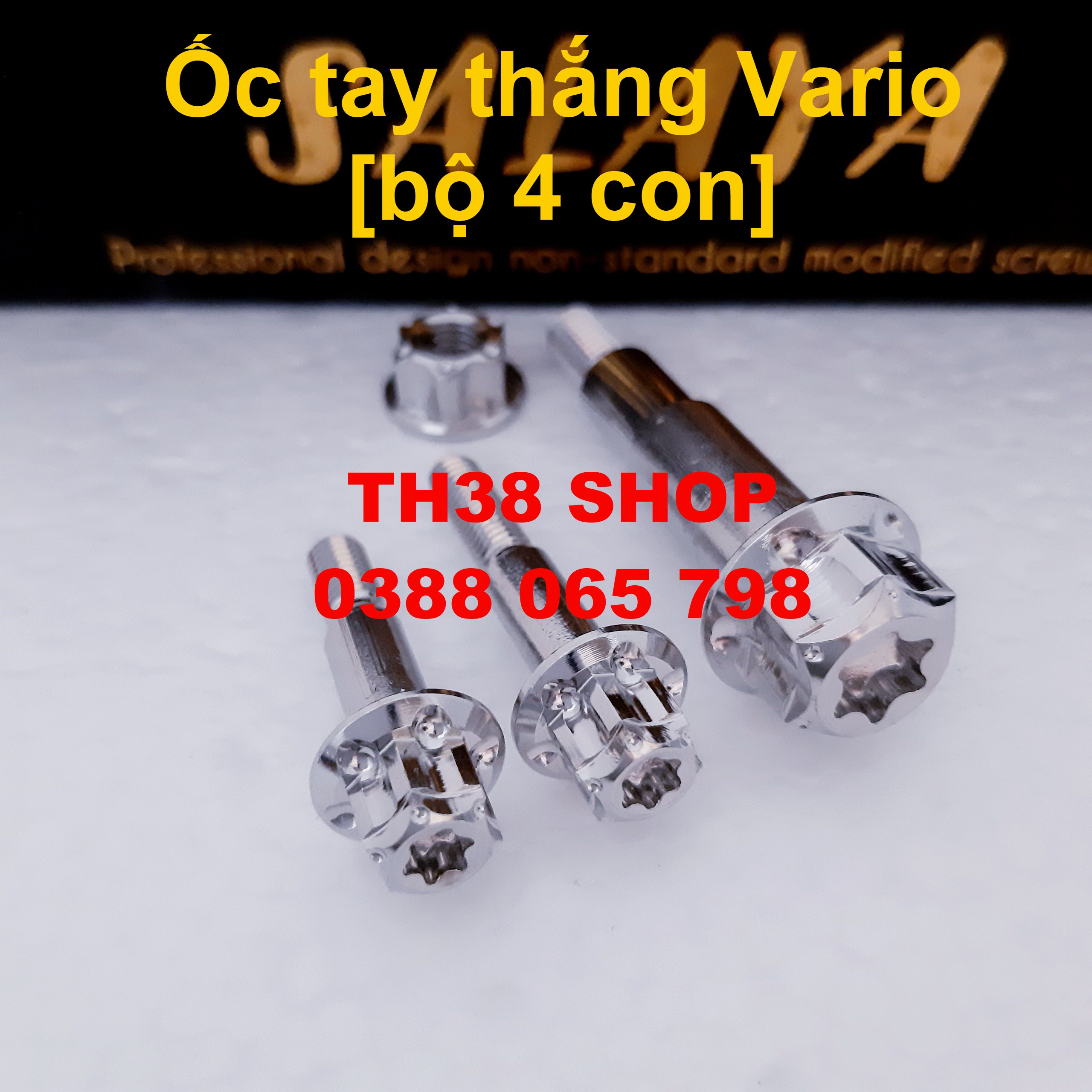 ốc tay thắng vario salaya [bộ 4 con]