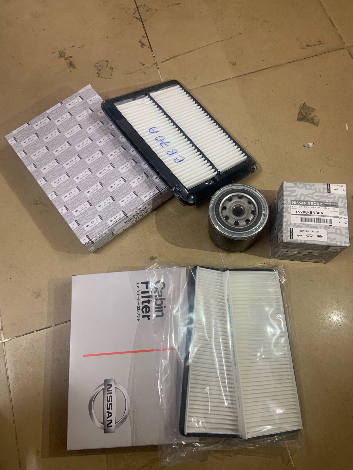 Lọc gió máy lạnh Nissan Navara 2005-2015 (27274-EB700, 27274EB700)