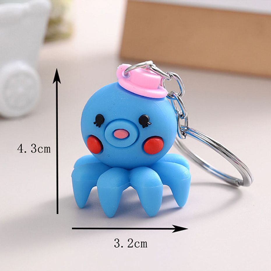 Móc khóa BẠCH TUỘT cute MK26