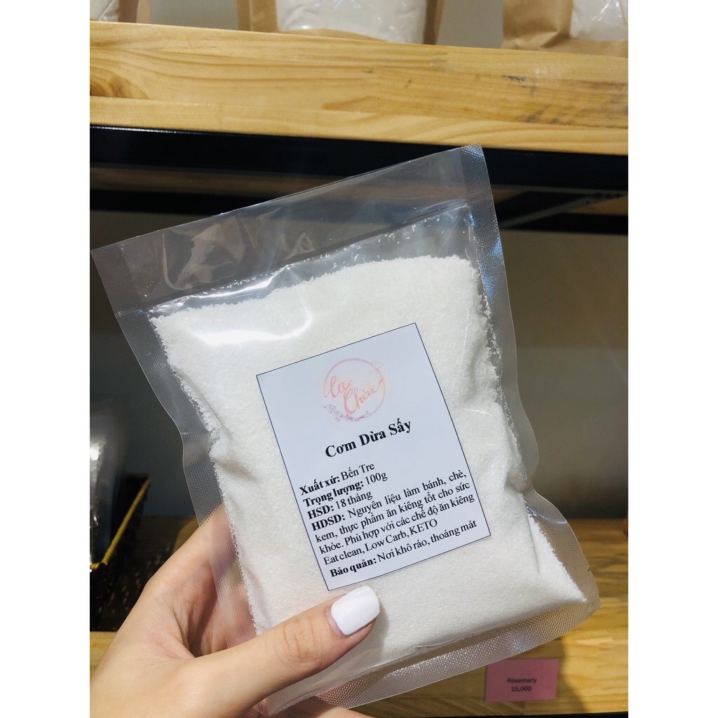 Cơm dừa / Dừa sợi Bến Tre sấy khô LOẠI 1 - 100gr