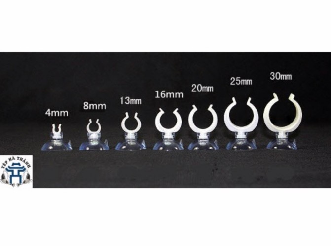 [Hoàn Tiền 10%] Cục hít nhựa + gông giữ ống dây cho Bể Cá Cảnh, Bể Thủy Sinh