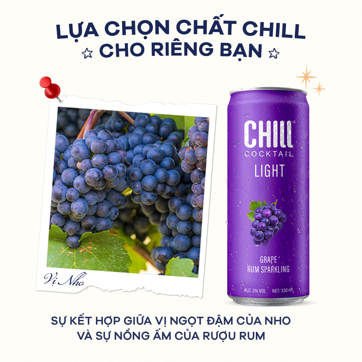 Thùng 6 lon Chill Cocktail 330ml/lon