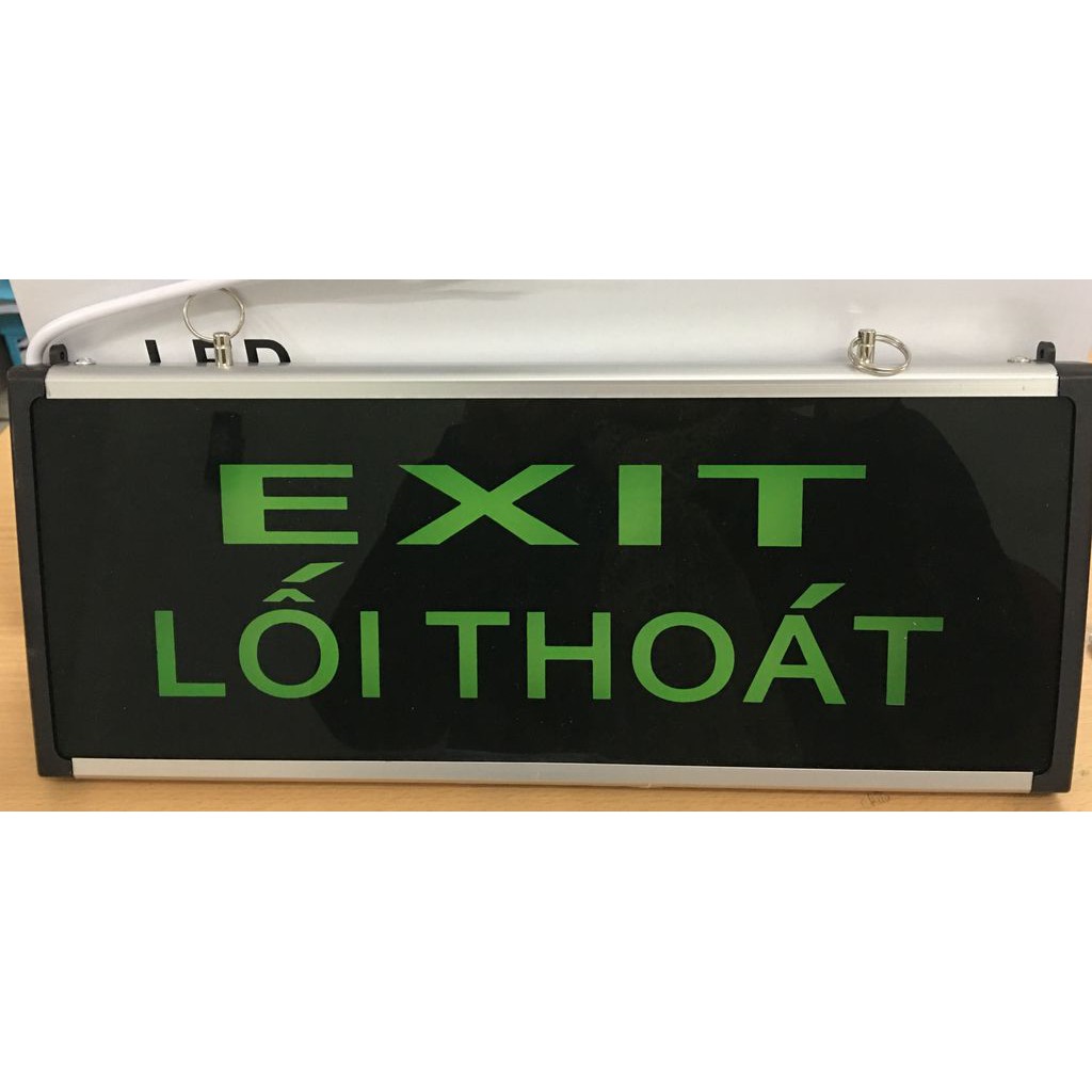 [HCM][RẺ VÔ ĐỐI]Đèn EXIT thoát hiểm 2 mặt HABALI