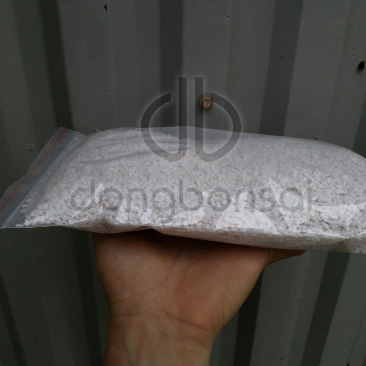Đá perlite- Đá trân châu- Sỏi nhẹ size 3-5mm túi 1 lít