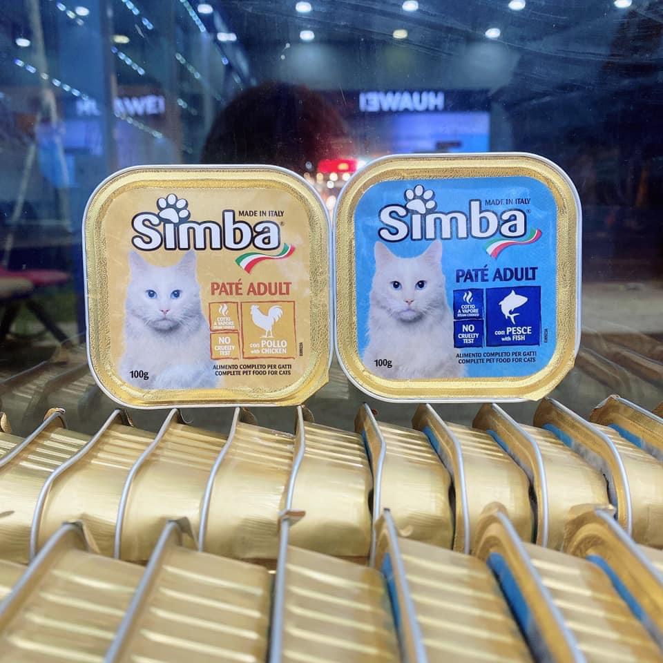 [Date mới nhất] Pate Simba Cho Mèo Trưởng Thành 100g (Nhập khẩu Ý)