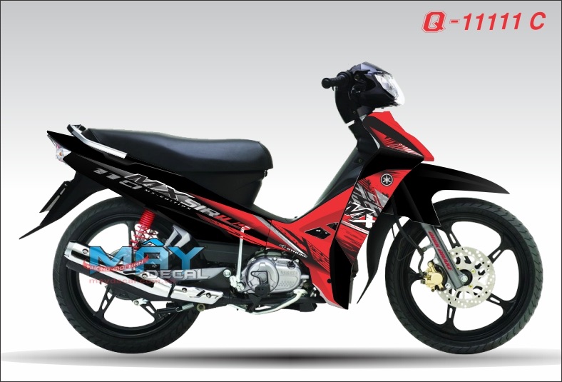 Tem rời Sirius Mx đỏ đen