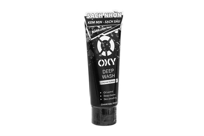 KEM RỬA MẶT OXY ANTI-BLACKHEAD WASH THAN CẤU TRÚC SIÊU VI GIẢM MỤN ĐẦU ĐEN 100ML