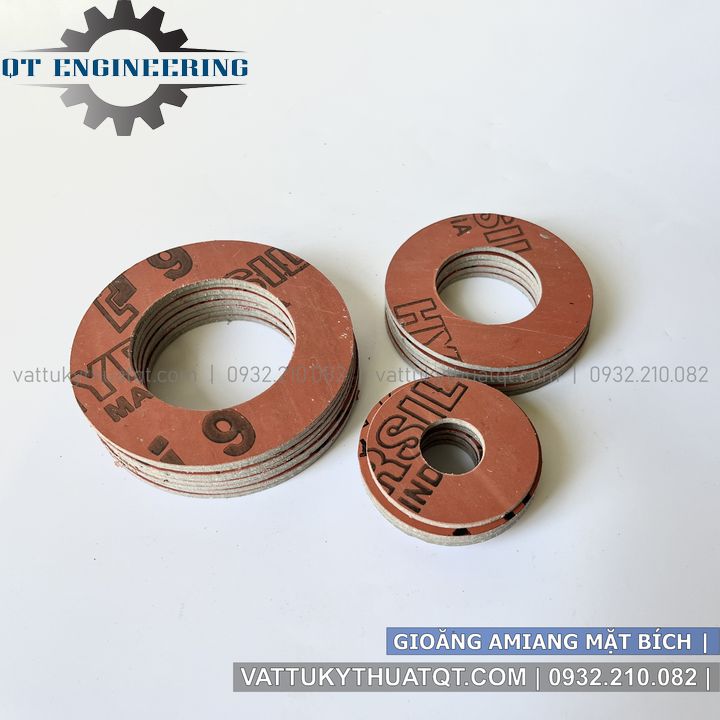 Gioăng amiang, ron amiang lắp cho mặt bích cj9-3mmt-jis10k | vattukythuatqt.com