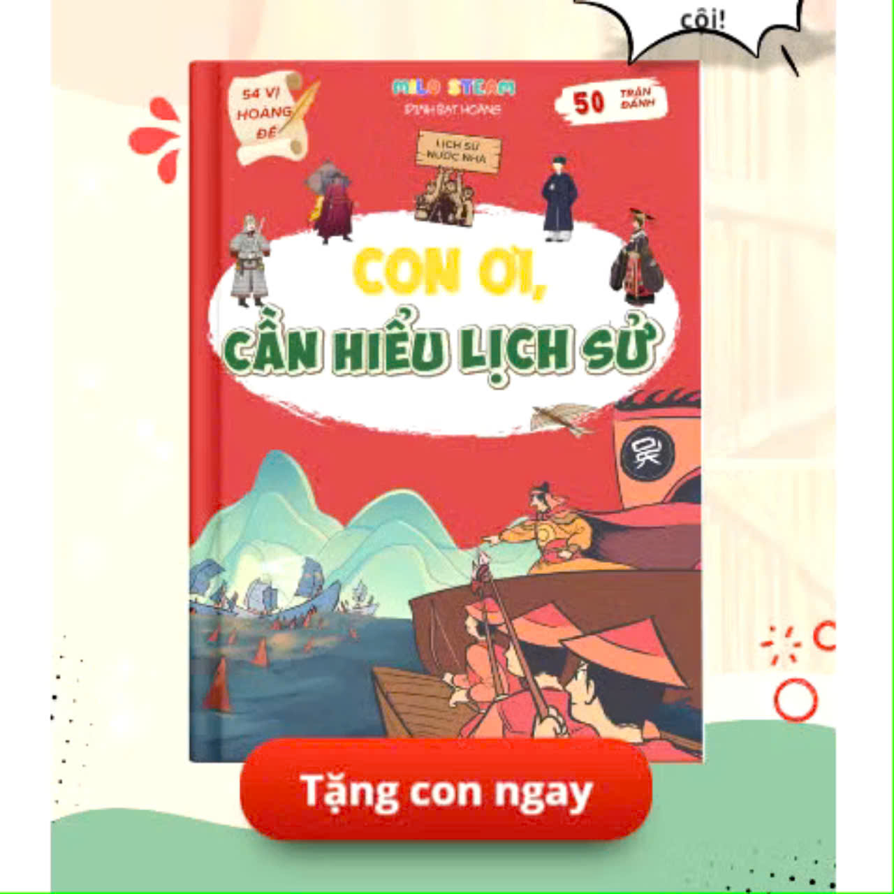 Sách - Con ơi cần hiểu lịch sử
