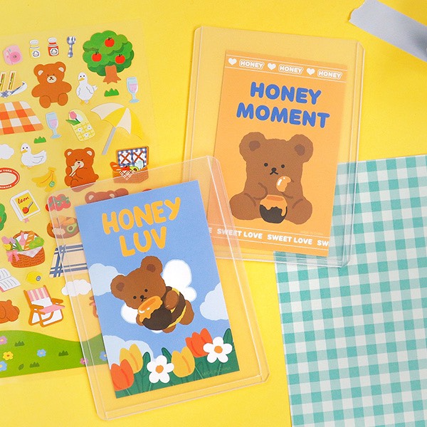 TOPLOADER DAISO HÀN SET 10 ĐỰNG ẢNH THẺ, BẢO VỆ CARD - CÓ SẴN