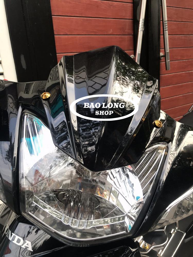 Mão,ốp đầu đèn,chắn gió xe Wave,Vario
