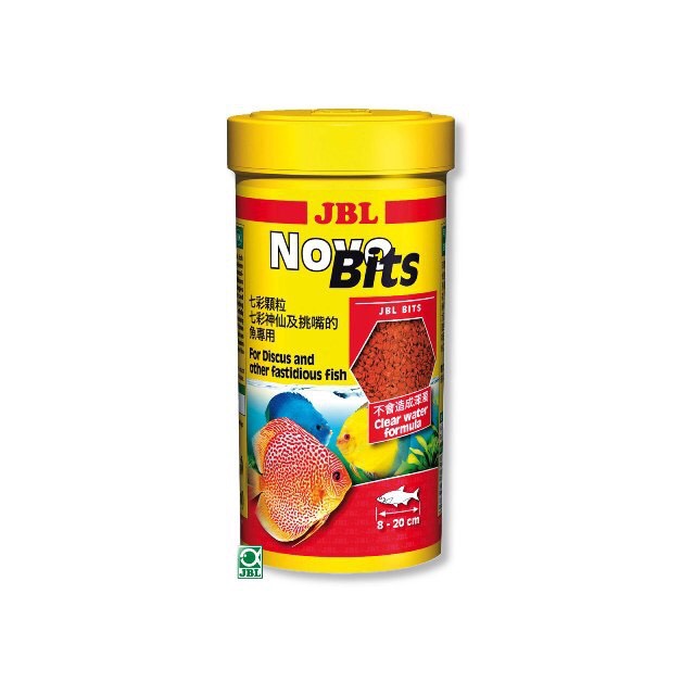 Thức ăn cao cấp cho cá dĩa JBL Novo Bits Đức 110g (250ml)