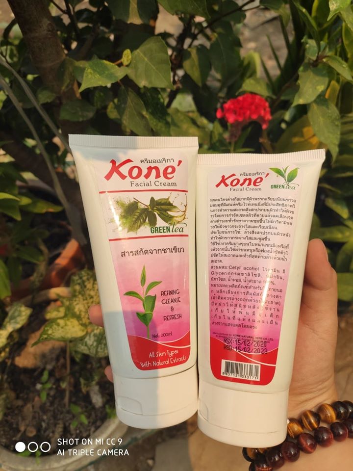 Tẩy tế bào chết kone trà xanh